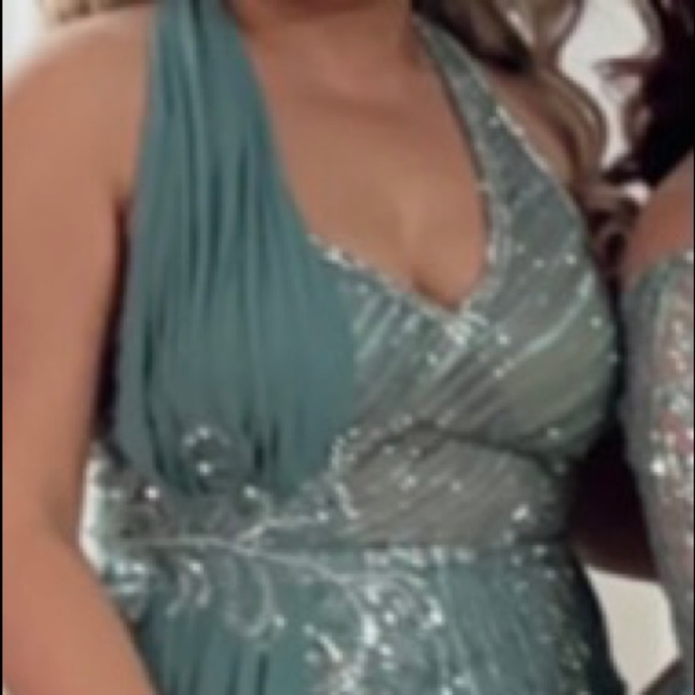 Mint maxi dress